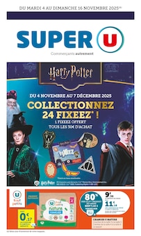 Catalogue Super U de la semaine 46, "Super U", page 1, 04/11/2025 - 16/11/2025 Prospectus Super U en cours, "Super U", page 1 sur 60