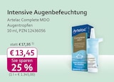 Artelac Complete MDO Augentropfen Angebot in Aue Artelac Complete MDO Augentropfen im aktuellen Prospekt bei mea - meine apotheke in Aue