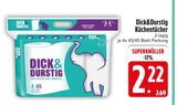 Küchentücher von Dick&Durstig im aktuellen EDEKA Prospekt für 2,22 €