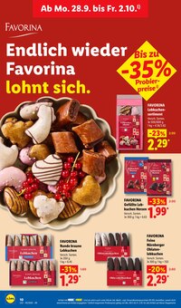 Lebkuchen im aktuellen Lidl Prospekt (Nürnberg) Lebkuchen im Lidl Prospekt "LIDL LOHNT SICH" mit 71 Seiten (Nürnberg)