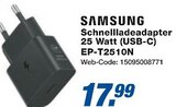 Schnelladeadapter 25 Watt (USB-C) EP-T2510N Angebote von SAMSUNG bei expert Euskirchen für 17,99 €