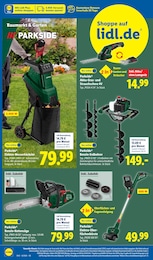 Lidl Gartenwerkzeug im Prospekt 