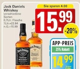 Aktuelle Jack Daniels Angebote bei WEZ in Löhne Aktuelles Whiskey Angebot bei WEZ in Löhne ab 14,99 €
