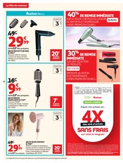 Promos Electroménager dans le catalogue "LA FÊTE DE MAMAN" de Auchan Hypermarché Electroménager en promo dans le catalogue Auchan Hypermarché à la page 16