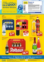 Aktueller Netto Marken-Discount Prospekt mit Cola, "DER ORT, AN DEM DU IMMER AUSGEZEICHNETE PREISE FINDEST.", Seite 1