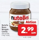 Nuss-Nougat-Creme im Angebot bei Markant Nordwest in Lippstadt Nuss-Nougat-Creme Angebote von Nutella bei Markant Nordwest Lippstadt für 2,99 €