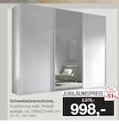 Schwebetürenschrank im Angebot bei Möbel Inhofer in Schwäbisch Gmünd Schwebetürenschrank Angebote bei Möbel Inhofer Schwäbisch Gmünd für 998,00 €