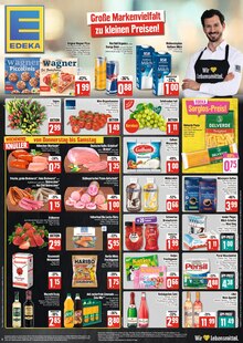 Waschmittel im EDEKA Prospekt "Große Markenvielfalt zu kleinen Preisen!" mit 1 Seiten (Augsburg)