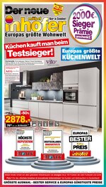 Möbel Inhofer Prospekt "Küchen kauft man beim Testsieger!", 12 Seiten, für Bamberg, 17.10.2019 - 05.11.2019 Möbel Inhofer Prospekt "Küchen kauft man beim Testsieger!", 12 Seiten, für Bamberg, 17.10.2019 - 05.11.2019