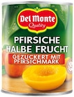 Pfirsiche Halbe Frucht gezuckert von Del Monte im aktuellen REWE Prospekt für 3,99 €