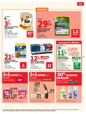 Promos Saucisse dans le catalogue "XXL" de Auchan Supermarché Saucisse en promo dans le catalogue Auchan Supermarché à la page 13