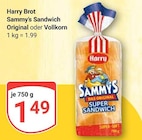 Sammy's Sandwich Original von Harry Brot im aktuellen GLOBUS Prospekt