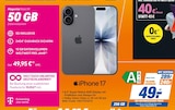 iPhone 17 Angebote von Apple bei expert Feuchtgruber Straubing für 49,00 €