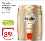 Premium Verum Partydose Angebote von Warsteiner bei GLOBUS Erlangen für 8,88 €
