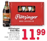 Cola Mix Angebote von Flötzinger bei E center Ettlingen für 11,99 €
