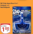Aktuelle Ente Angebote bei GLOBUS in Bochum Aktuelles WC Ente Aqua Blue 4 in 1 Original oder Nachfüllpack Angebot bei GLOBUS in Bochum ab 1,00 €