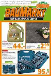 Globus-Baumarkt Prospekt für Mering mit 24 Seiten Globus-Baumarkt Prospekt für Mering: WER BAUT BRAUCHT GLOBUS, 24 Seiten, 31.07.2022 - 06.08.2022