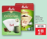 Aroma-Filter 1x4 Angebote von Melitta bei Marktkauf Rottenburg für 1,99 €