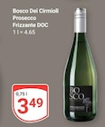 Prosecco Frizzante DOC Angebote von Bosco Dei Cirmioli bei GLOBUS Salzgitter für 3,49 €