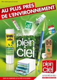 Catalogue Plein Ciel à Asnières-sur-Seine, avec 8 pages Prospectus Plein Ciel à Asnières-sur-Seine, "Au plus près de l'environnement", 8 pages, 02/05/2022 - 28/05/2022