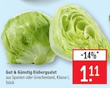 Eisbergsalat Angebote von Gut & Günstig bei Marktkauf Reutlingen für 1,11 €