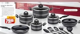 Kochtopf-Set Milano Nero 15-teilig Angebote bei REWE Dachau für 79,00 €