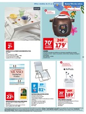 Promos Meuble Salon dans le catalogue "Auchan hypermarché" de Auchan Hypermarché à la page 45