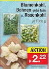 Blumenkohl, Bohnen sehr fein o. Rosenkohl bei Zimmermann im Prospekt "" für 2,22 €