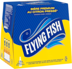 BIÈRE BLONDE AU CITRON PRESSÉ FLYING FISH - FLYING FISH en promo chez Auchan Hypermarché Mantes-la-Jolie à 9,17 €