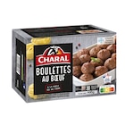 Boulettes au boeuf surgelées - CHARAL en promo chez Carrefour Boulettes au boeuf surgelées - CHARAL dans le catalogue Carrefour