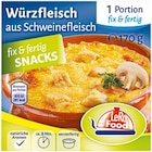 Feines Würzfleisch von LeRo Food für 1,79 € bei Netto mit dem Scottie im Angebot Feines Würzfleisch von LeRo Food im aktuellen Netto mit dem Scottie Prospekt