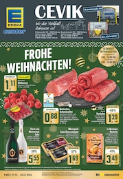 EDEKA Prospekt für Aachen: "Aktuelle Angebote", 16 Seiten, 21.12.2024 - 24.12.2024