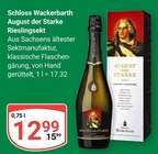 August der Starke Rieslingsekt im Angebot bei GLOBUS in Jena August der Starke Rieslingsekt Angebote von Schloss Wackerbarth bei GLOBUS Jena für 12,99 €