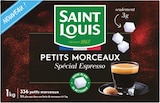 Promo PETITS MORCEAUX DE SUCRE SPECIAL ESPRESSO SAINT LOUIS à 1,74 € dans le catalogue Super U à Saint-Pierre-des-Ifs