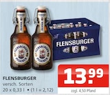 Aktuelles FLENSBURGER Angebot bei Getränke Oase in Lippstadt ab 13,99 €