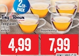 Teegläser im Angebot bei Kaufhaus Stolz in Wismar Teegläser Angebote von Tony Brown by Stolz bei Kaufhaus Stolz Wismar für 4,99 €