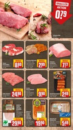 Bio Fleisch Angebot im aktuellen REWE Prospekt auf Seite 10