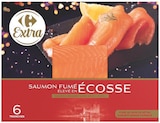 Saumon fumé - CARREFOUR EXTRA - Supermarchés Match à Strasbourg Saumon fumé - CARREFOUR EXTRA en promo chez Supermarchés Match Strasbourg à 7,22 €