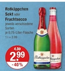 Sekt oder Fruchtsecco von Rotkäppchen im aktuellen V-Markt Prospekt für 2,99 €