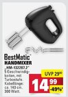 Handmixer HM-132287.2 Angebote von BestMatic bei E center Mannheim für 14,99 €
