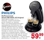 Kaffeeautomat Senseo HD 6553/67 Original Angebote von Senseo bei EDEKA Frankfurt für 59,99 €