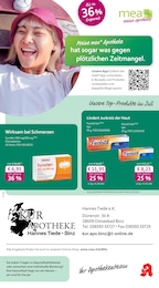 Apotheken Prospekt von mea - meine apotheke in Ostseebad Binz Aktueller mea - meine apotheke Apotheken Prospekt für Ostseebad Binz: Unsere Juli-Angebote mit 4} Seiten, 01.07.2026 - 31.07.2026