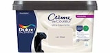 Peinture murs, plafonds, boiseries et radiateurs blanc lin clair velours crème de couleur 2,25 l - DULUX VALENTINE en promo chez Castorama Thionville à 42,90 €