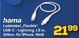Ladekabel „Flexible“ von hama für 21,99 € bei EURONICS im Angebot Ladekabel „Flexible“ von hama im aktuellen EURONICS Prospekt