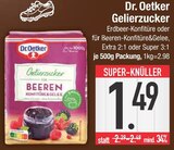 Gelierzucker im EDEKA Prospekt Gelierzucker von Dr. Oetker im aktuellen EDEKA Prospekt für 1,49 €