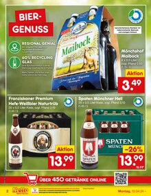Bier im Netto Marken-Discount Prospekt "Aktuelle Angebote" mit 49 Seiten (Gifhorn)