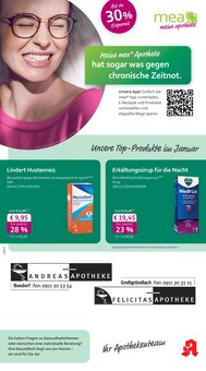 Aktueller mea - meine apotheke Prospekt "Unsere Januar-Angebote" für Nürnberg Aktueller mea - meine apotheke Prospekt für Nürnberg mit Seiten