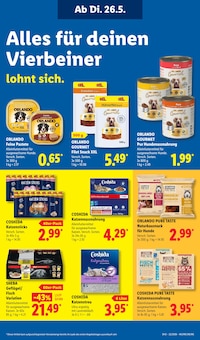 Katzenstreu im aktuellen Lidl Prospekt (Heidelberg) Katzenstreu im Lidl Prospekt "LIDL LOHNT SICH" mit 70 Seiten (Heidelberg)