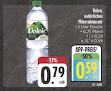 EDEKA - natürliches Mineralwasser Angebot im Prospekt natürliches Mineralwasser bei EDEKA im Prospekt für 0,59 €