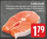 Aktuelles Lachssteak Angebot bei EDEKA in Mülheim (Ruhr) ab 1,79 €